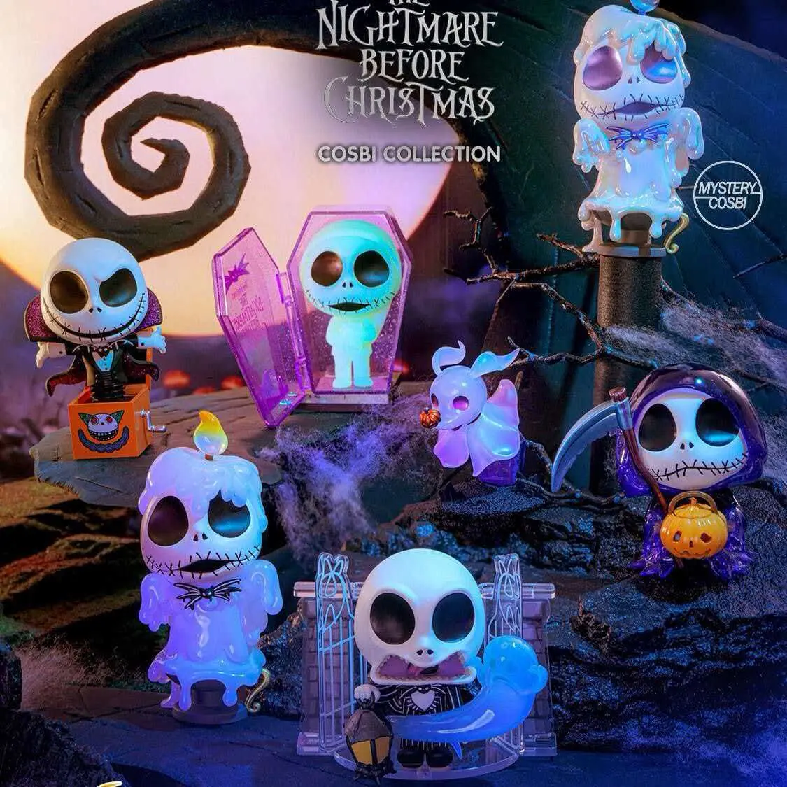 🎃 Hot Toys The Nightmare Before Christmas Cosbi Collection Blind Box Figure